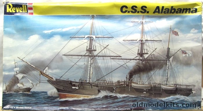 Revell 1/96 CSS Alabama Civil War Raider, 5621 plastic model kit